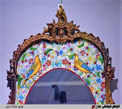 الرسم خلف المرآة، أجمل الزخارف في خدمة العمارة الإيرانية